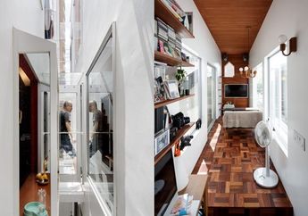 Harga Tanah Mahal, Pasangan di Tokyo ini Bangun Rumah dengan Luas 29 Meter Persegi, Intip Interior Ruangannya!