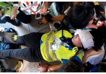 Kena Peluru Saat Meliput Demo di Hong Kong, Jurnalis Indonesia Veby Mega Indah: Sudah Berteriak, Tapi Polisi Tetap Menembak!