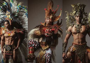 10 Kostum Nasional Mister Global 2019 Paling Heboh. Punya Indonesia Bikin Meleleh!