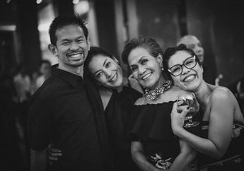 Pernah Jadi Bagian dari Keluarga Cendana, Model Cantik Ini Bikin Warganet Salah Fokus Waktu Foto Bareng Suami Barunya. Apa Penyebabnya?