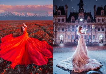 Magical! Ini 8 Tampilan Dress Keren & Charming Kayak Foto Fantasi!