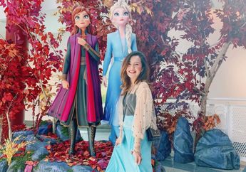 Udah Nonton Cuplikan Frozen II, Siapa yang Jadi Favorit Beby Tsabina?
