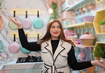 Sulap Dekorasi Dapur Sempit Agar Bikin Betah Masak di Rumah Ala YouTuber Tasyi Athasyia
