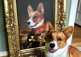 Gemas, 7 Foto Potrait Hewan ala Pejabat Zaman Dulu. Berwibawa Abis!