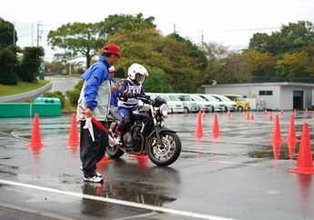 Pakai Moge, Instruktur Safety Riding Binaan PT Astra Honda Motor Pecundangi Peserta Dari Jepang