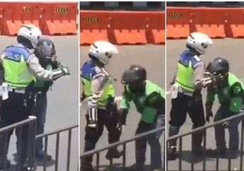Tendang dan Pukul Helm Ojol, Anggota Polisi di Bogor ini Bikin Warganet Geram Hingga Akhirnya Sampaikan Permintaan Maaf!