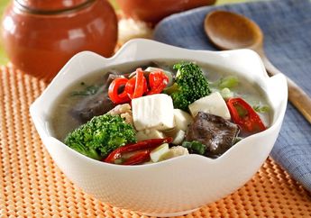 Resep Sup Brokoli Tahu Sutra Enak, Menu Pelengkap yang Cepat Dibuat