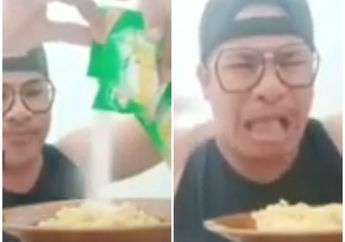 Demi Viral, Youtuber Ini Nekat Makan Mi Instan Dicampur Detergen, Baru Sesendok Sudah Alami Ini