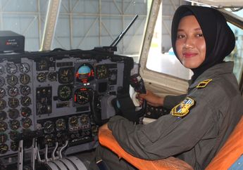 Jadi yang Pertama di Angkatan Udara, Perempuan Berhijab Ini Lulus Sebagai Penerbang Hercules. Begini Foto Aksi Srikandi Kita