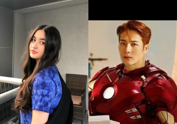 Lucunya Stephanie Poetri Unggah Foto Jackson ‘GOT7’ dengan Kostum Iron Man!