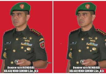 Dicopot Sebagai Dandim Kendari, Karier Kolonel Hendi Suhendi Tak Mati, Justru Dapat Kesempatan Langka Ini