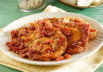 Resep Telur Ceplok Jadi Lebih Menggoda Gara-Gara Resep Telur Ceplok Balado Ini