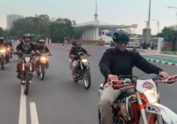 Kenalin Nih, Tim Khusus Dengan Motor Trail dari Polda Metro Jaya Untuk Amankan Pelantikan Presiden dan Wakil Presiden