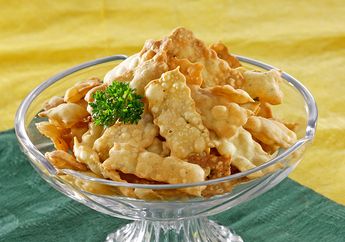 Resep Kerupuk Bawang Aroma Opor Enak, Camilan yang Selalu Dicari Untuk Teman Ngobrol