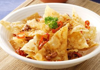 Resep Kering Pangsit Ebi Enak Ini Bikin Kita Sulit Berhenti Ngunyah