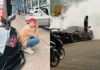 Sempat Dikabarkan Ikut Hangus, Rupanya Polisi Tak Temukan Nama Raffi Ahmad dalam STNK Lamborghini Aventador yang Terbakar di Sentul. Jadi, Siapa Sebenarnya Pemilik Mobil Mewah Itu?