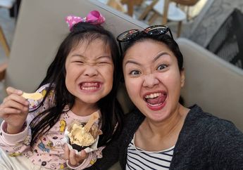 7 Potret Putri Sulung Cici Panda, Alika Annabelle. Imut & Manis!