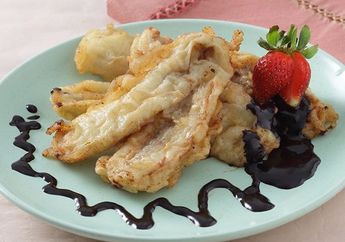 Resep Pisang Goreng Wijen Saus Cokelat Enak, Kenikmatannya Lebih Dari Pisang Goreng
