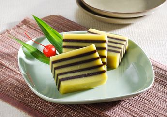 Resep Lapis Beras Cokelat Labu Kuning Enak, Kelembutannya Terasa Dalam Tiap Gigitan