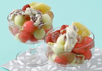 Resep Salad Buah Jeli Enak, Camilan Manis yang Gampang Dibuat