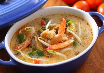 Tom Yam Soup Enak Ala Restoran Bisa Kita Sajikan Dengan Resep Ini