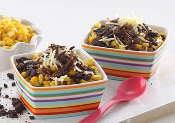 Resep Jagung Susu Keju Saus Cokelat Enak Ini Ternyata Mudah Banget Dibuat