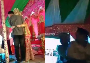 Viral! Pria Datang ke Resepsi Mantan, Dipeluk Mempelai Wanita Sampai Nangis Sesenggukan, Keluarga Tak Terima Hingga Ricuh Nyaris Adu Jotos