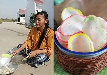 Viral Video Seorang Warga Bekasi Goreng Kerupuk di Jalan Saking Panasnya Matahari! Warganet Tak Habis Pikir
