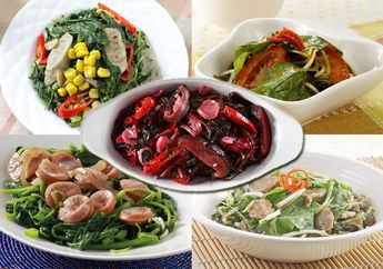 Kumpulan 5 Resep Tumis Bayam Yang Praktis dan Lezatnya Menggoda Lidah