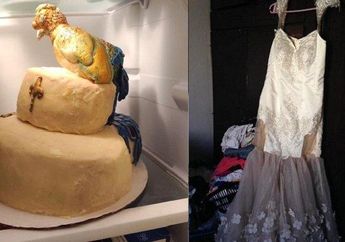 Viral Sudah Rogoh Kocek yang Dalam, Pasangan Pengantin Ini Miris Melihat Hasil Gaun hingga Kue Pernikahannya