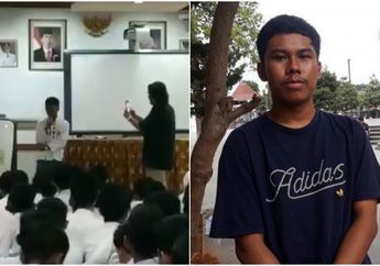 Bak Pinang Dibelah Dua, Pelajar SMA Tirukan Suara Presiden Jokowi Sama Persis, Baru Ucap Salam Satu Kelas Langsung Heboh, Semirip Itukah?