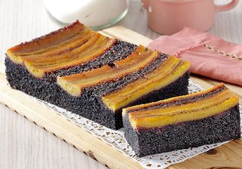 Resep Cake Ketan Hitam Pisang Karamel Enak, Sajian Manis yang Pas Untuk Akhir Pekan