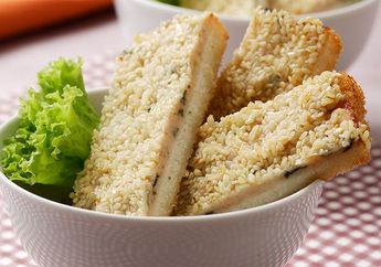 Resep Prawn And Nori Crispy Toast Enak, Sarapan Mewah yang Bisa Kita Buat Di Rumah