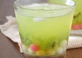 Resep Kiwi Leci Bubble Squash Enak dan Segar Ini Bikin Tenggorokan Adem Seketika