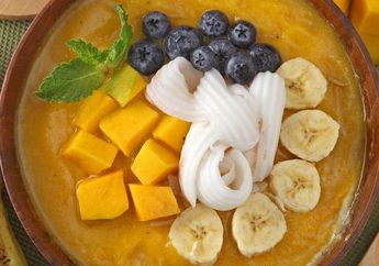 Resep Tropical Coco Smoothies Enak, Dessert Segar dan Juga Sehat