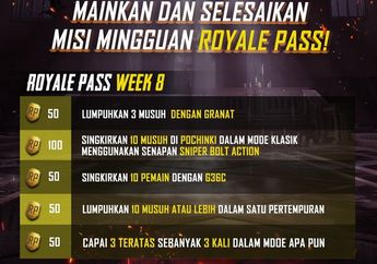 Ini Dia Misi Royale Pass Minggu Terakhir PUBG Mobile Season 9
