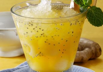 Resep Es Lengkeng Jeruk Jahe Soda Enak Ini Bisa Atasi Terik yang Menyerang