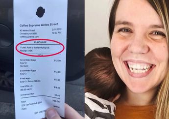 Seorang Ibu Mengamuk setelah Mendapatkan Struk dari Kafe dengan Total Pembayaran Rp 900 Ribu, Namun Ternyata Bukan Masalah Uang, Melainkan Ada Catatan yang Menghina!