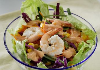 Resep Salad Sayur dan Udang Enak Ini Cocok Untuk Menu Pengganti Nasi
