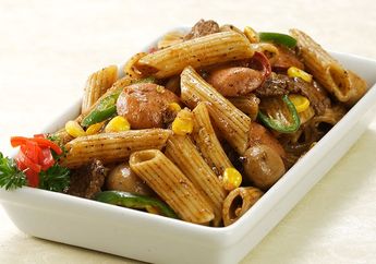 Resep Penne Tumis Merica Hitam Enak, Menu Sarapan Kilat Untuk Esok Hari