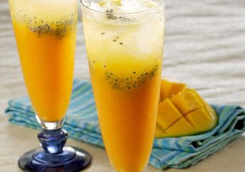 Resep Es Soda Mangga Nipis Enak, Segeranya Sukses Taklukan Panas Sore Ini
