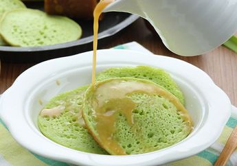 Resep Serabi Saus Karamel Enak dan Lembut Untuk Menu Sarapan Istimewa