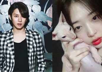 Muncul Kucing Sphynx yang Diduga Milik Sulli Saat Heechul YouTube Live, Netizen Ucapkan Terima Kasih!