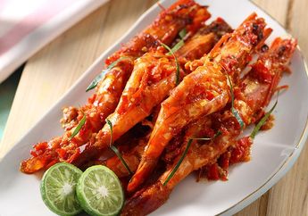 Resep Masak Udang Panggang Rica-Rica Enak, Olahan Udang Nikmat Dengan Bahan Sederhana