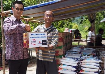 Peduli Gempa Maluku, Suzuki Bareng Diler di Ambon Sumbang Untuk 800 Kepala Keluarga