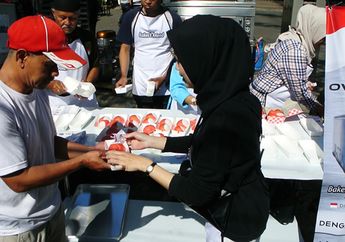 Ikut Rayakan Hari Pahlawan, PT Bakerindo Mitra Perkasa Bagikan 1311 Roti Merah Putih Gratis! Intip Keseruannya