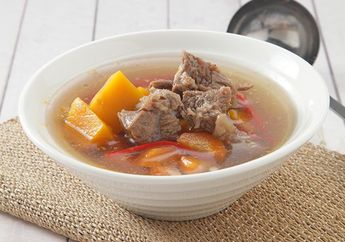 Resep Sup Daging Labu Kuning Enak Ini Kehangatannya Bikin Kangen Terus