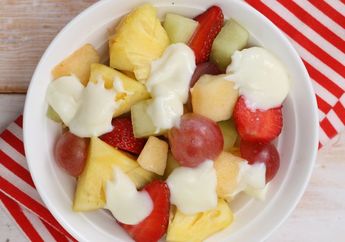 Resep Salad Buah Yoghurt Enak Untuk Dessert nan Segar dan Sehat