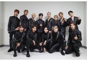 Seventeen Berangkat ke Jakarta, Gaya Mingyu Bak Supermodel di Panggung Catwalk