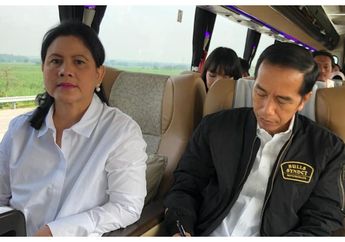 Bukan Busana Elegan, Iriana Jokowi Justru Kepergok Tampil Nyentrik Saat Dampingi Presiden Blusukan ke Korea!